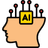 AI brain icon